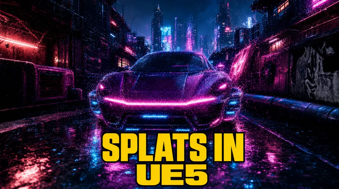 3D Gaussian Splats in Unreal Engine 5: Generate Worlds & Objects Free