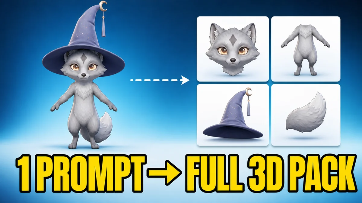 3D Character References in One Prompt: Free Pipeline Skill for Higgsfield + Claude