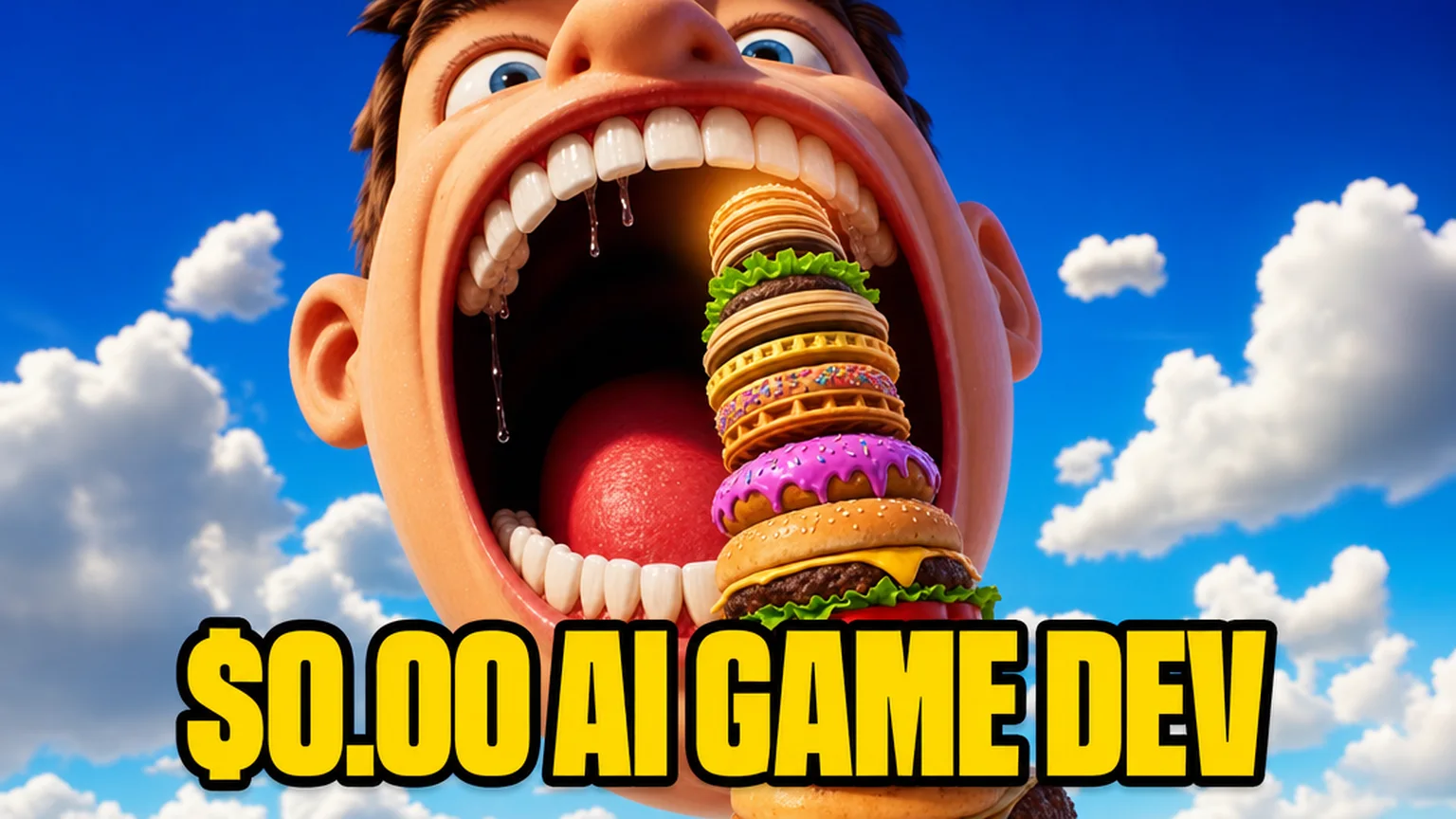 Local LLM + Unreal Engine 5.8 MCP: A Free AI Builds a Complete Game