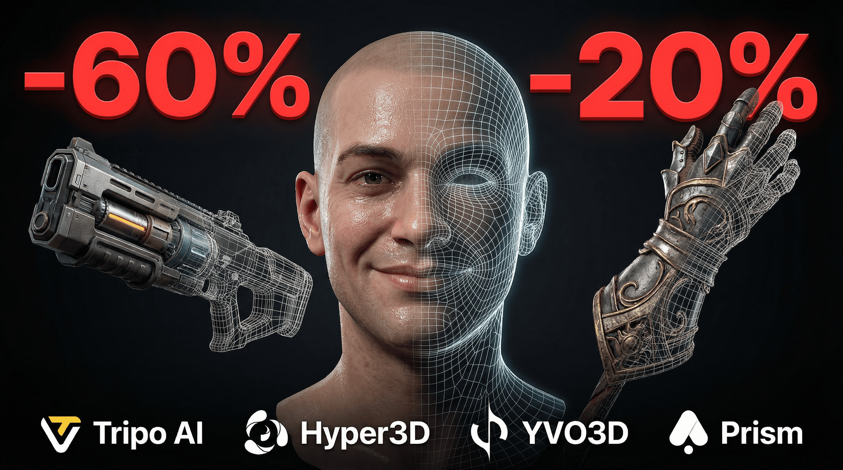 3D AI Promo Codes — December 2025 (Up to 60% Off)